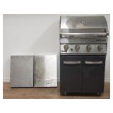 Captain Cook 4-burner gas grill