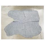 Gray leather hide