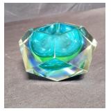 Murano style art glass vase