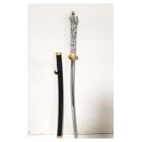 Composite dragon handle katakana sword replica