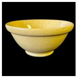 Antique Pacific yellow ware bowl