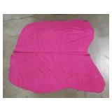 Pink leather hide