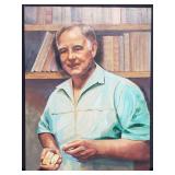 Signed Althea Harper oil painting on canvas