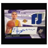 2004 SPX Upper Deck Sasha Vujacic rookie card