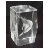 Glass paperweight