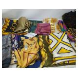 Group of scarves