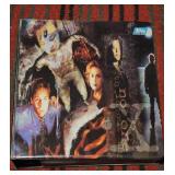 1996 X-Files trading cards in original binder