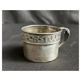 Vintage sterling silver child cup