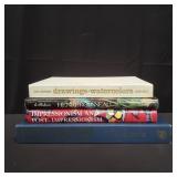 Collection of coffee table books
