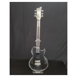 Decorrative acrylic electric guitar with acrylic