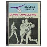 1961-62 Fleer #58 Clyde Lovellette Basketball
