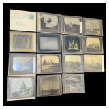 Antique glass negative slides