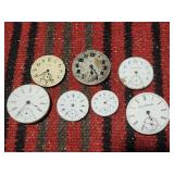 Vintage watch faces: Elgin, Waltham, Rex