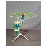 Swarovski crystal paradise birds figure