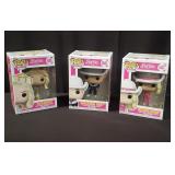 3 Barbie: The Movie Pop! figurines