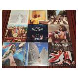 Vintage vinyl records: Beatles, The Who, Frampton