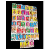 Lot 1971 Topps basketball cards