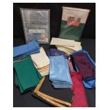 Group of table linens