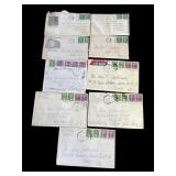 Lot of antique & vintage letters