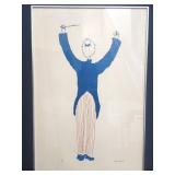 Pencil signed and numbered Robert Weil lithograph