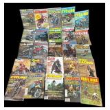 Large lot of vintage motorcycle magazines