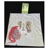 Antique Japanese silk scarf
