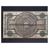 Danish Modern coffee table top by Trioh with