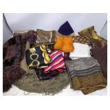 Group of scarves