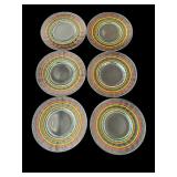 Lot of vintage glass plates