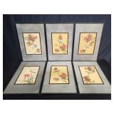 Bundle of signed Asian watercolor paintings