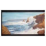 Signed David Alexander and dated oil painting on