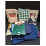 Group of table linens