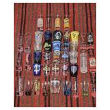 Shot glasses: Disney, Cuervo, Patron, Yankees