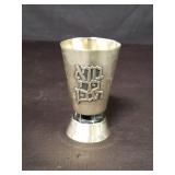 Sterling silver Kiddush cup