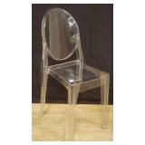 Kartell Victoria ghost side chair