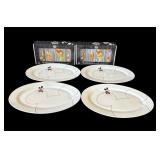 Lot of Disney plates & glasses