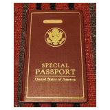 1929 US Special Passport wife of Roger R Townsend