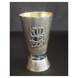 Sterling silver Kiddush cup
