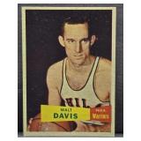 1957-58 Topps #49 Walt Davis Basketball Card.