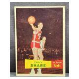1957-58 Topps #61 Chuck Share Basketball Card .