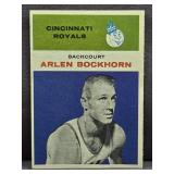 1961 Fleer #5 Arlen Bockhorn Basketball Card.