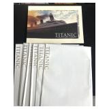 Lot of seven Titanic film strip books