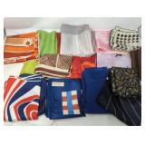 Group of scarves
