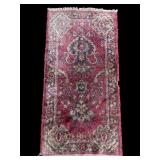 Small vintage Persian rug