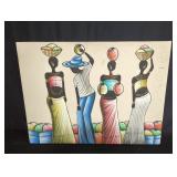 Signed oil painting on canvas