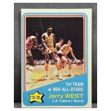 1972-73 Topps #164 Jerry West Basketball Card.