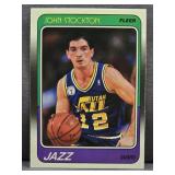 1988-89 Fleer #115 John Stockton Rookie RC