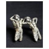 Fenwick & Sailors sterling silver nudes cufflinks