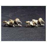 Sterling silver 950 horse "Japanese" horse