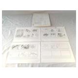 Sludge horror film script & drawn storyboard art